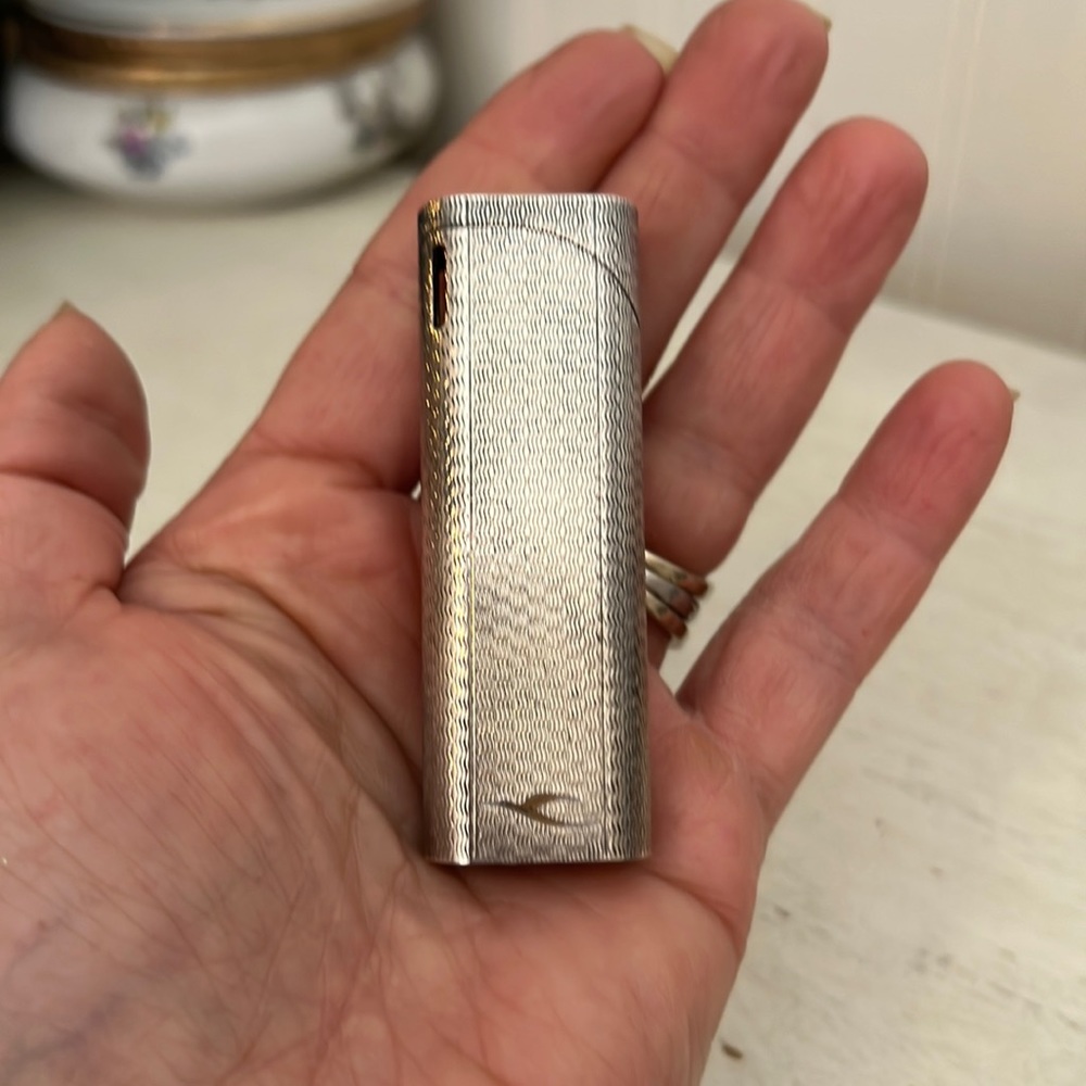 Maruman silver plated lighter dl-31